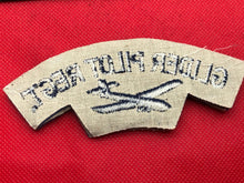 Load image into Gallery viewer, Glider Pilot Regiment RAF British Army Shoulder Titles Matching Facing Pair - The Militaria Shop