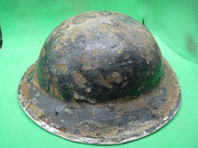 Load image into Gallery viewer, Original WW2 South African Army Mk2 Brodie Helmet - British Style Combat Helmet - The Militaria Shop