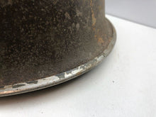 Load image into Gallery viewer, WW2 Canadian / British Army Mk3 Turtle Helmet Shell Original - The Militaria Shop