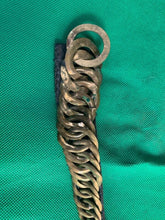 Load image into Gallery viewer, Original British Army Helmet Brass Chin Scales - Ideal Parts- Repair/Restoration - The Militaria Shop