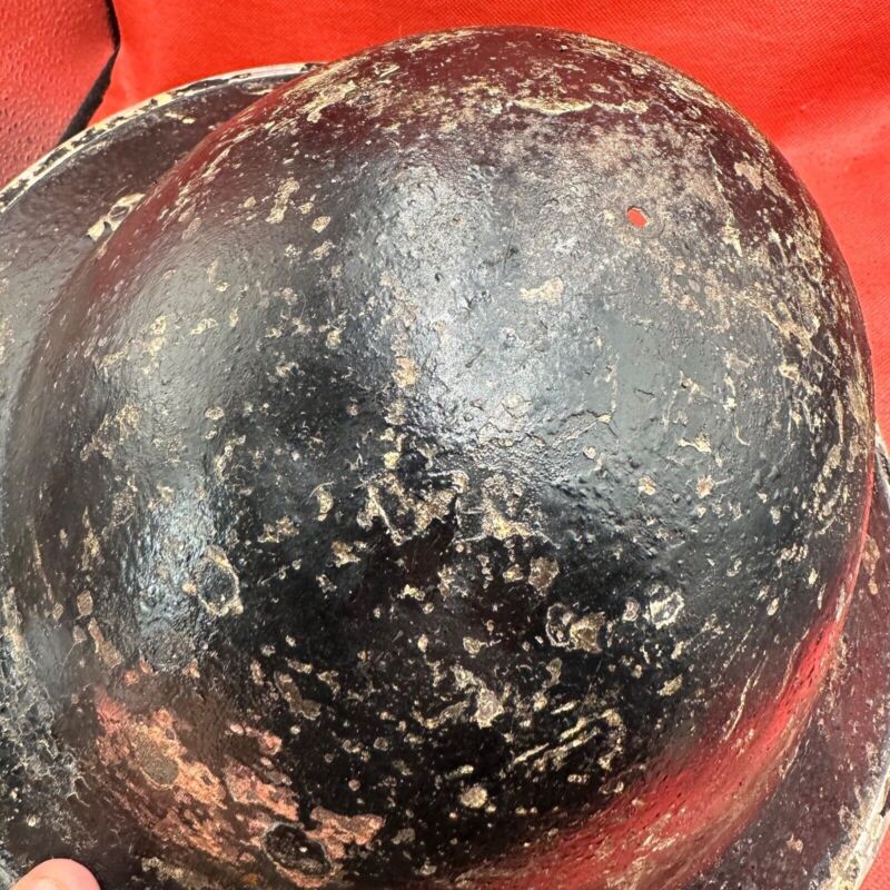 British Army Mk2 Brodie Helmet - Original WW2 - South African Manufactured - The Militaria Shop