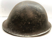 Load image into Gallery viewer, WW2 Canadian / British Army Mk3 Turtle Helmet Shell Original - The Militaria Shop