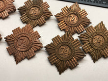 Charger l'image dans la galerie, British Army Victorian 74th (Highland) Regiment of Foot Cap Badge - The Militaria Shop