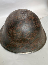 Load image into Gallery viewer, Original WW2 British / Canadian Army Mk3 Turtle Helmet - The Militaria Shop