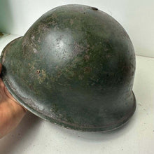 Charger l'image dans la galerie, British / Canadian Army WW2 Mk3 Turtle Helmet - Original WW2 Helmet - The Militaria Shop