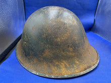 Charger l'image dans la galerie, WW2 Canadian / British Army Mk3 Turtle Helmet Original - The Militaria Shop