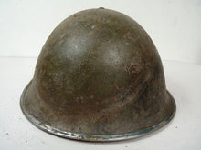 Load image into Gallery viewer, Original Mk3 Canadian / British Army WW2 Turtle Helmet High Rivet - The Militaria Shop