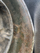 Load image into Gallery viewer, Original WW2 Canadian / British Army Mk3 High Rivet Turtle Helmet - The Militaria Shop