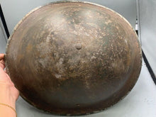 Load image into Gallery viewer, Original WW2 British / Canadian Army Mk3 Turtle Helmet - The Militaria Shop