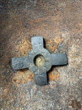 Load image into Gallery viewer, Mk3 Canadian / British Army Original WW2 Turtle Helmet High Rivet - The Militaria Shop