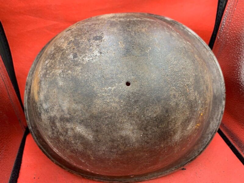 Mk3 Turtle Helmet - Original WW2 British / Canadian Army Combat Helmet - The Militaria Shop