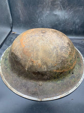 Load image into Gallery viewer, Original WW2 British / South African Mk2 Army Helmet & Liner - The Militaria Shop