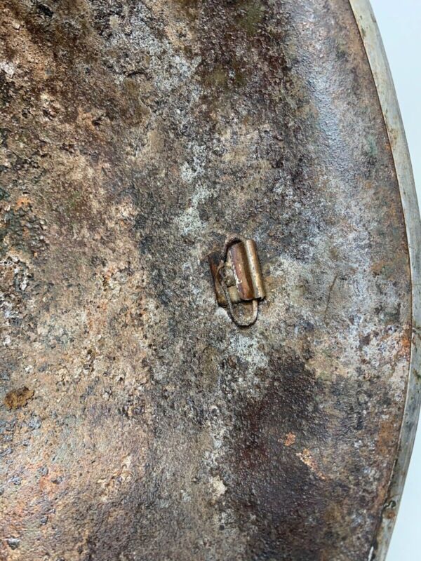 Mk3 Canadian / British Army Original WW2 Turtle Helmet High Rivet - The Militaria Shop