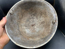 Load image into Gallery viewer, Original WW2 Onwards (1945-1952) British Army Mk4 Turtle Helmet - The Militaria Shop