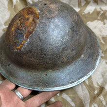 Load image into Gallery viewer, British Army Mk2 Brodie Helmet - Original WW2 - South African Manufactured - The Militaria Shop
