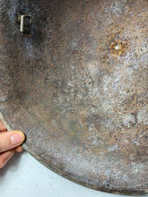 Charger l'image dans la galerie, Mk3 Canadian / British Army Original WW2 Turtle Helmet High Rivet - The Militaria Shop