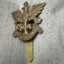 Load image into Gallery viewer, Original WW2 British Army Cap Badge - 26th Hussars - The Militaria Shop