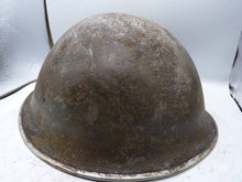 Load image into Gallery viewer, Original WW2 British / Canadian Army Mk3 High Rivet Turtle Army Combat Helmet - The Militaria Shop