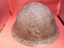 Load image into Gallery viewer, Original WW2 British / Canadian Army Mk3 Turtle Helmet - The Militaria Shop