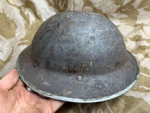Load image into Gallery viewer, British Army Mk2 Brodie Helmet - Original WW2 - South African Manufactured - The Militaria Shop