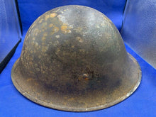 Load image into Gallery viewer, WW2 Canadian / British Army Mk3 Turtle Helmet Original - The Militaria Shop