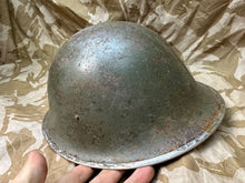 Charger l'image dans la galerie, WW2 Mk3 High Rivet Turtle - British / Canadian Army Helmet - Nice Original - The Militaria Shop