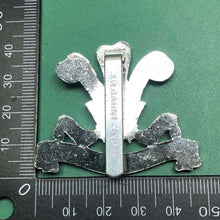 Load image into Gallery viewer, Genuine British Army The Royal Hussars Staybrite Cap Badge - The Militaria Shop