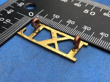 Load image into Gallery viewer, Original WW2 Brass British Army Shoulder Title - 9th Lancers - The Militaria Shop