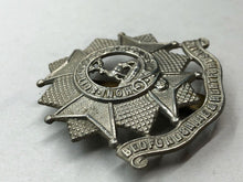 Load image into Gallery viewer, Original WW2 British Army Cap Badge - Bedfordshire & Hertfordshire Regiment - The Militaria Shop