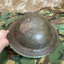 Charger l'image dans la galerie, Original WW2 British Style South African Mk2 Army Combat Helmet - The Militaria Shop