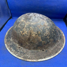 Load image into Gallery viewer, WW2 British Army Combat Brodie Helmet - Uncleaned Original - The Militaria Shop