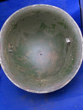 Charger l'image dans la galerie, WW2 Canadian Army Mk3 Turtle Helmet - Original WW2 Helmet Shell - High Rivet - The Militaria Shop