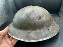 Load image into Gallery viewer, Original WW2 British Army Mk2 Combat Helmet Shell - South African Production - The Militaria Shop