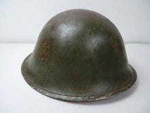 Load image into Gallery viewer, Original WW2 British / Canadian Army Mk3 High Rivet Turtle Army Combat Helmet - The Militaria Shop