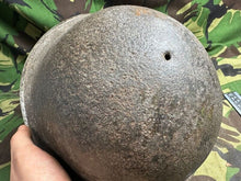 Load image into Gallery viewer, British / Canadian Army Mark 3 Turtle Helmet - Original WW2 Combat Helmet - The Militaria Shop