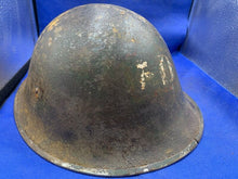 Load image into Gallery viewer, WW2 Canadian / British Army Mk3 Turtle Helmet Original - The Militaria Shop