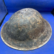 Load image into Gallery viewer, WW2 British Army Combat Brodie Helmet - Uncleaned Original - The Militaria Shop