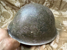 Load image into Gallery viewer, WW2 Mk3 High Rivet Turtle - British / Canadian Army Helmet - Nice Original - The Militaria Shop