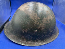 Load image into Gallery viewer, WW2 Canadian / British Army Mk3 Turtle Helmet Original - The Militaria Shop