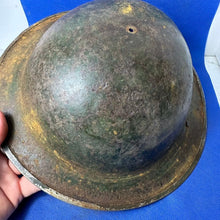 Load image into Gallery viewer, Original WW2 British Army Mk2 Combat Helmet Shell - South African Manufactured - The Militaria Shop