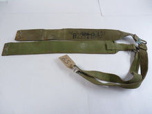 Load image into Gallery viewer, Original WW2 Pattern British Army L Straps Pair - 37 Pattern Webbing Haversack - The Militaria Shop