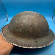 Load image into Gallery viewer, Original WW2 British Army Mk2 Army Combat Helmet - Divisional Sign - The Militaria Shop