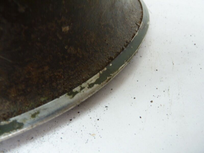 Original Mk3 Canadian / British Army WW2 Turtle Helmet High Rivet - The Militaria Shop