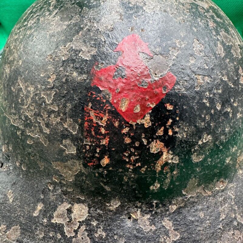 British Army Mk2 Brodie Helmet - Original WW2 - South African Manufactured - The Militaria Shop
