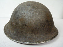 Load image into Gallery viewer, Original Mk3 Canadian / British Army WW2 Turtle Helmet High Rivet - The Militaria Shop