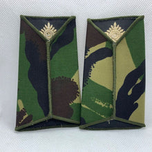 Charger l'image dans la galerie, CCF DPM Camo Rank Slides / Epaulette Pair Genuine British Army - NEW - The Militaria Shop