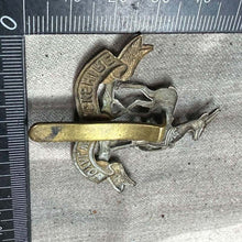 Load image into Gallery viewer, Original WW2 British Army Cap Badge - Royal Warwickshire Regiment - The Militaria Shop
