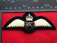 Load image into Gallery viewer, British Royal Flying Corps RFC Padded Pilots Wings Reproduction - The Militaria Shop