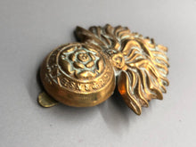 Load image into Gallery viewer, Original British Army WW2 Royal Fusiliers Cap Badge - The Militaria Shop