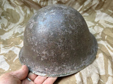 Charger l'image dans la galerie, WW2 Mk3 High Rivet Turtle - British / Canadian Army Helmet - Nice Original - The Militaria Shop